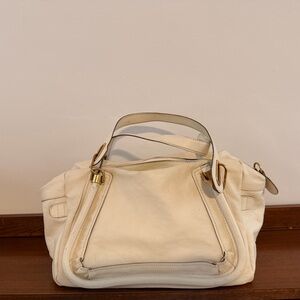 Chloe Cream Shoulder Bag